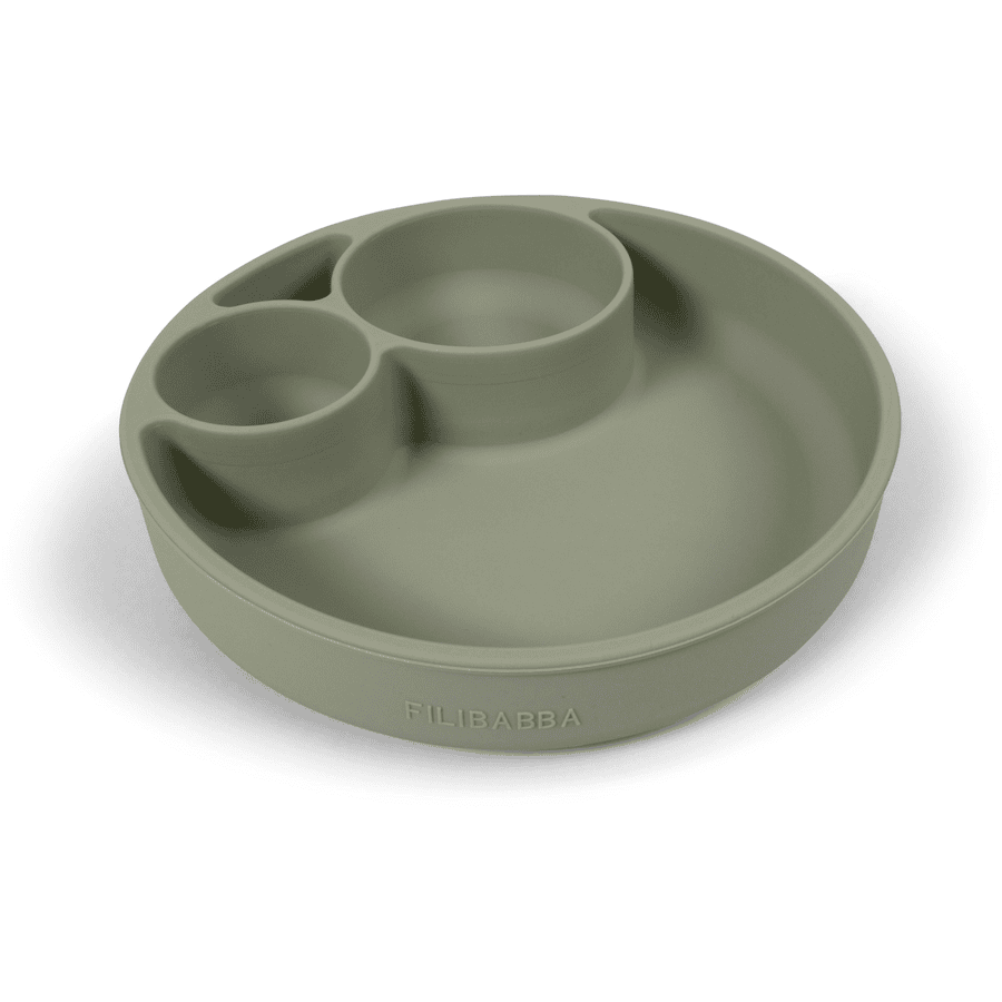Filibabba  Piastra in silicone spaccato - Powder Blu