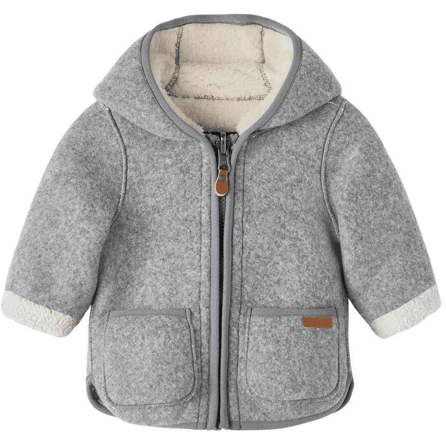 name it Veste outdoor Nbnmily Grey Melange