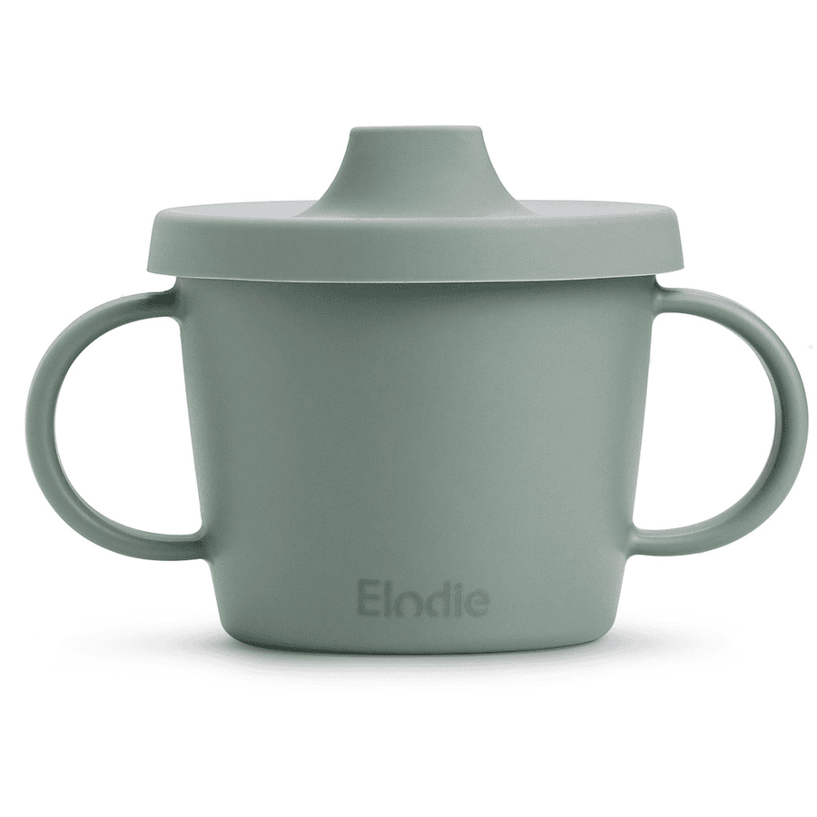 Elodie Tasse enfant poignées couvercle pebble green 200 ml