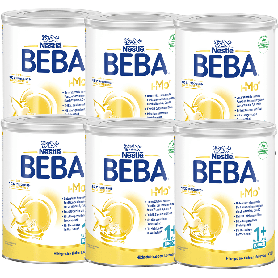 Nestlé BEBA Junior 1+ 6 x 800 g ab dem 1. Jahr