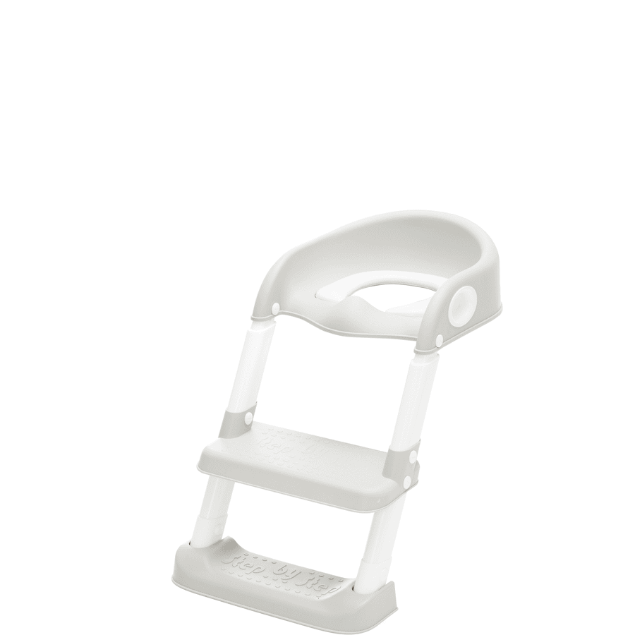 fillikid Réducteur de toilettes enfant gris/blanc, siège PVC