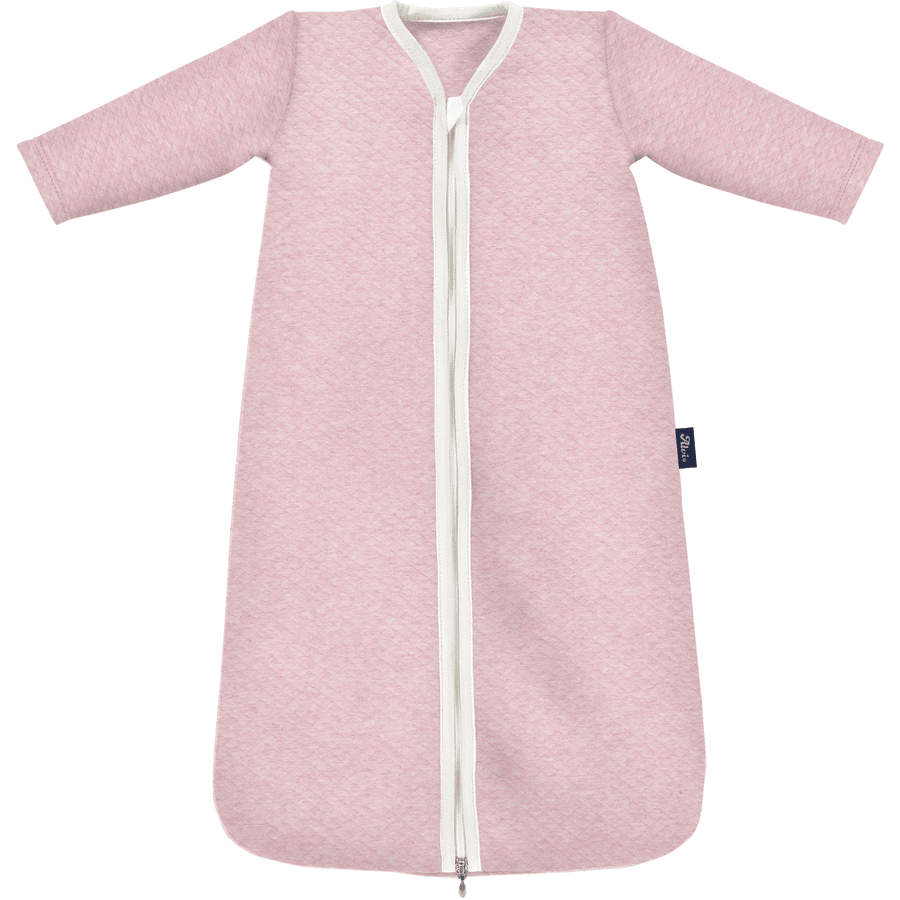 Alvi ® Śpiworek ze specjalnej Tkaniny dresowej  Quilt rosé