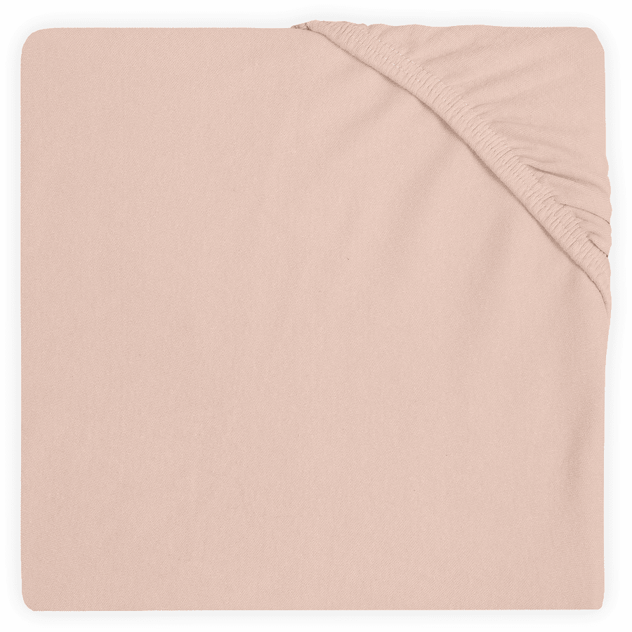 jollein Jersey Spannbettlaken pale pink 60x120 cm