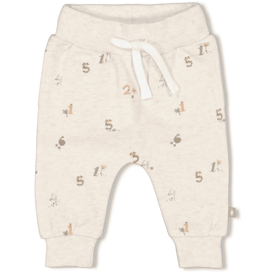 Feetje Cool Family Off white Melange sweatpants