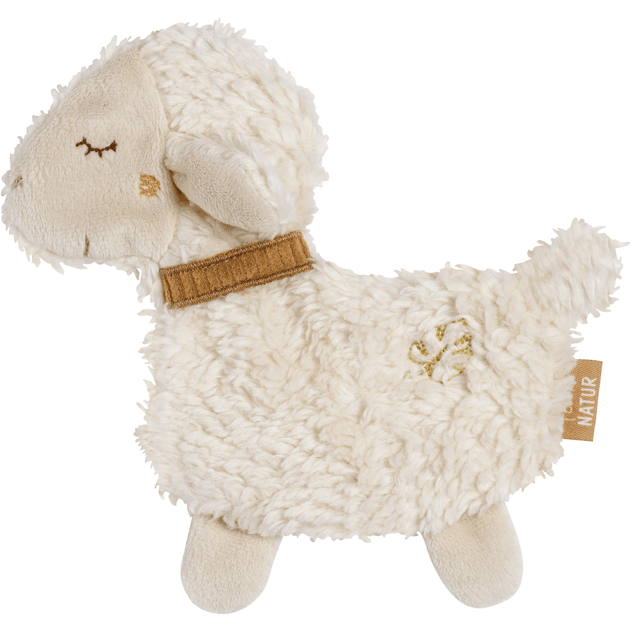 fehn® Peluche à froisser mouton NATURE