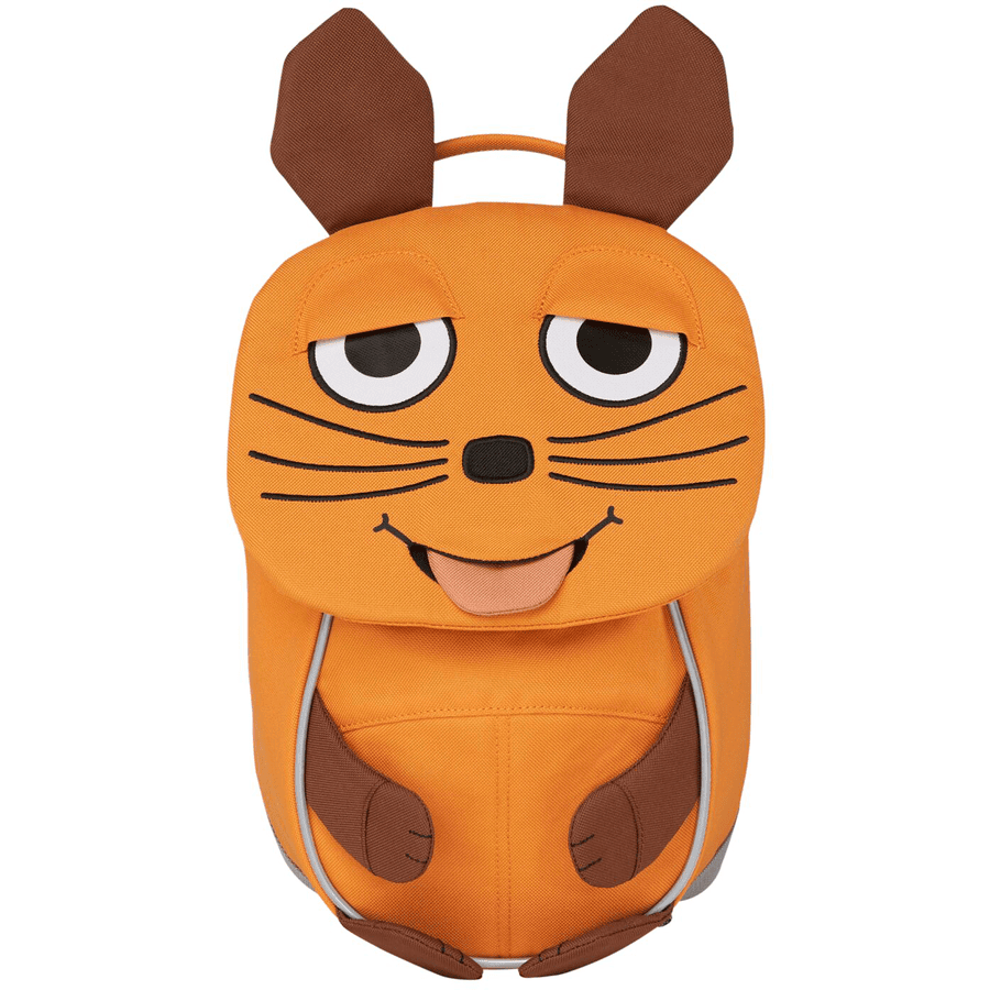 Affenzahn Little friends - rygsæk til børn: WDR Mouse, orange 