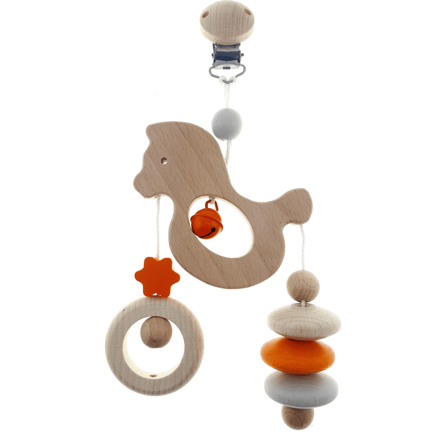 HESS Minitrapez Pferdchen, nature orange