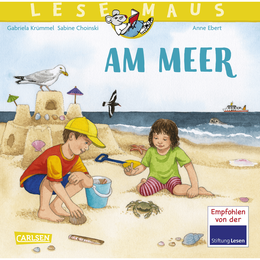 LESEMAUS 10: Am Meer: Erstes Wissen über die Lebenswelt an Ost- und Nordsee: Sachbilderbuch für Kinder ab 3 Jahre