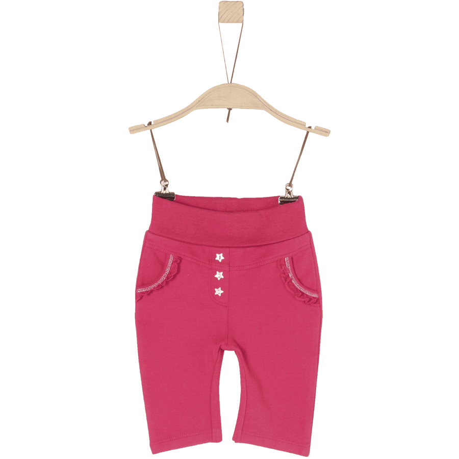 s.Oliver Girl s Pantalon de survêtement rose foncé