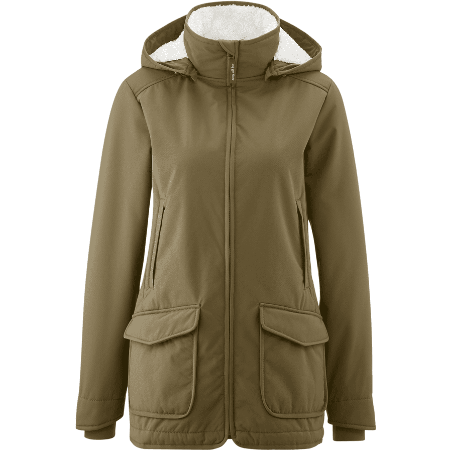 mamalila Chaqueta para portabebé Cosy Allrounder khaki para todo tipo de clima