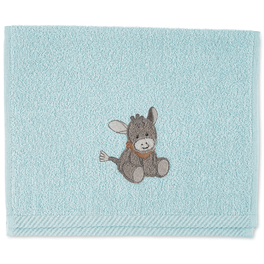 Sterntaler Ręcznik dziecięcy Emmi jasnoniebieski 50 x 30 cm