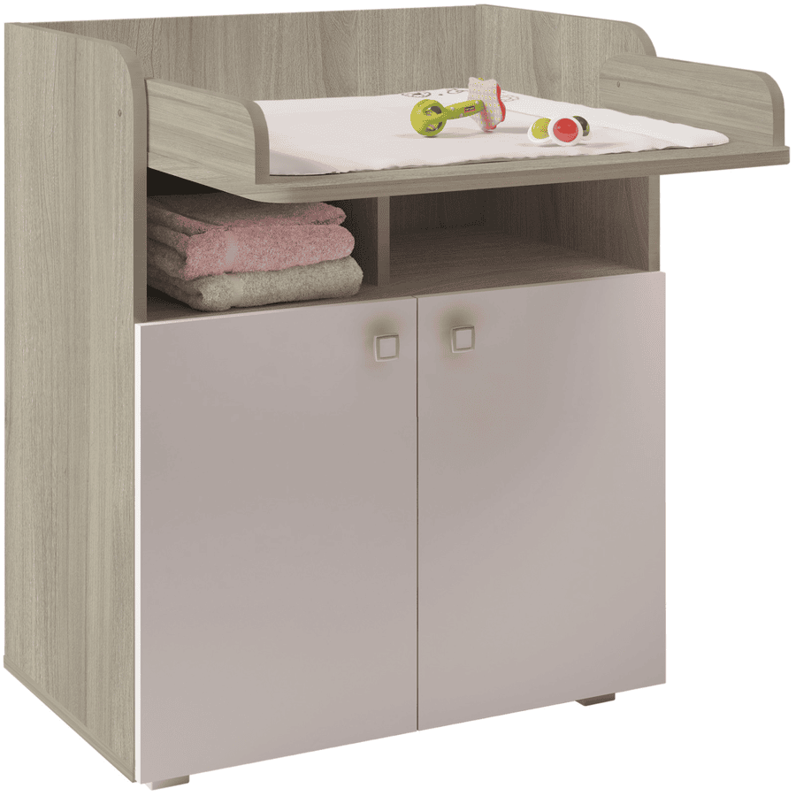 Polini Kids Baby Commode Simple 1270 ulme-wit pinkorblue.be
