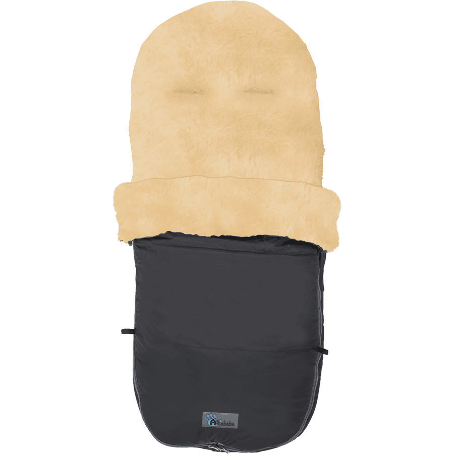 Altabebe Chancelière pour poussette agneau Bugaboo et Joolz Nordkap, noir