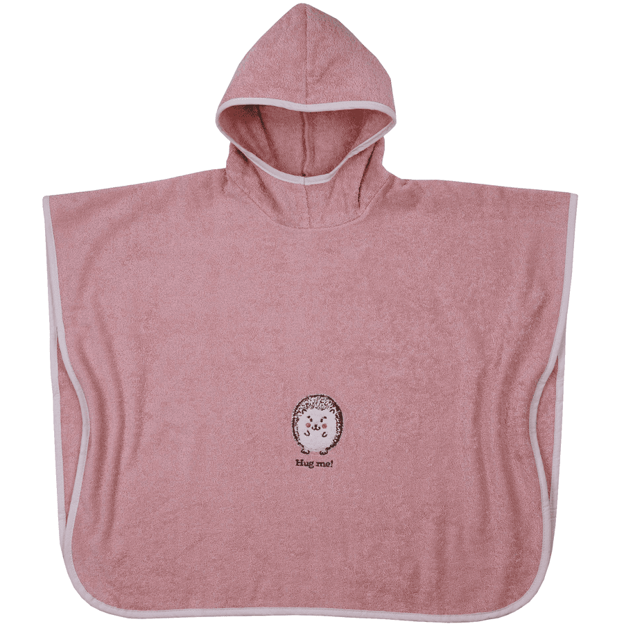 WÖRNER SÜDFROTTIER Badeponcho pindsvin pink 