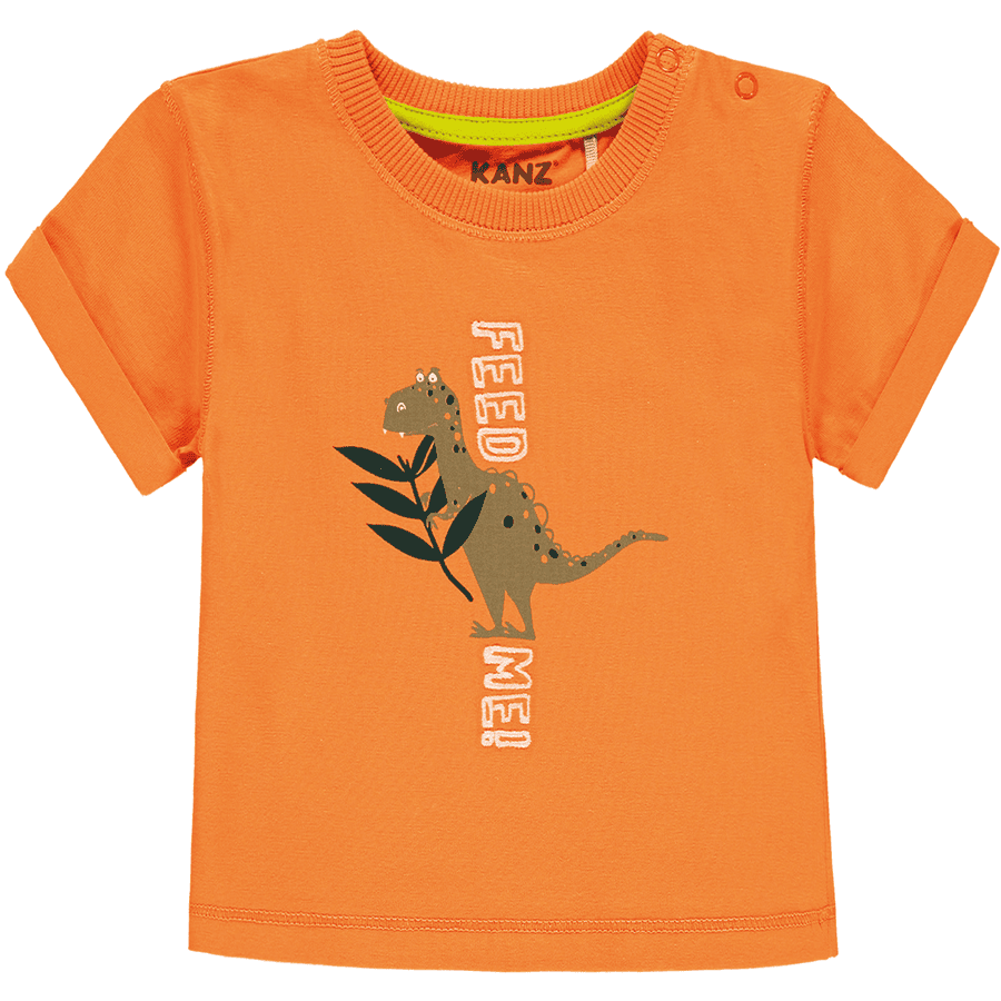KANZ Camiseta de niño, sol. orange 