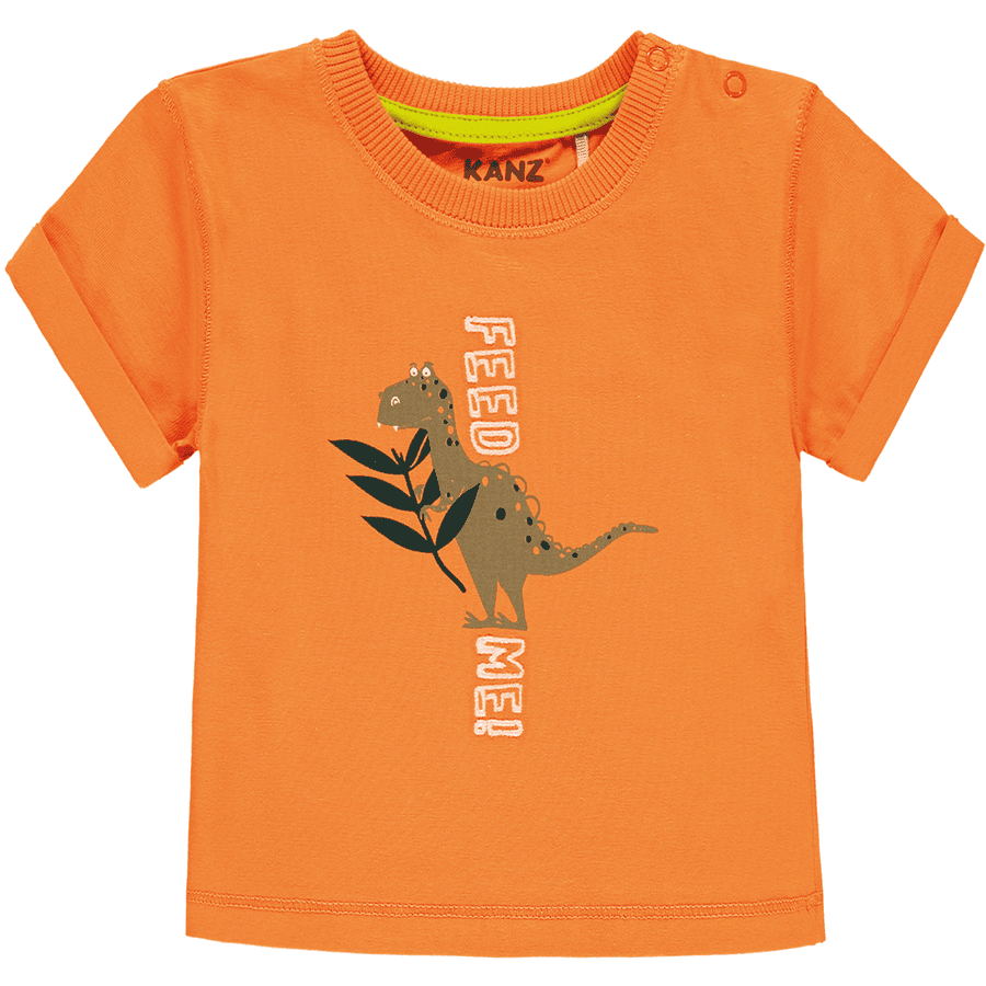 KANZ T-shirt garçon, soleil | orange 