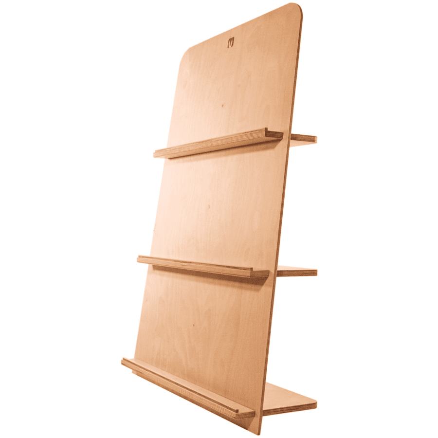 Bianconiglio Kids® Bibliothèque enfant BUK 100 Montessori bois naturel laqué