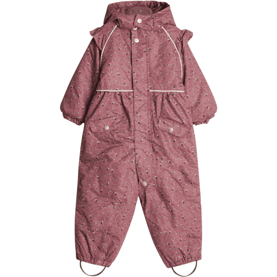 Hust &amp; Claire snow overall Purple Fig