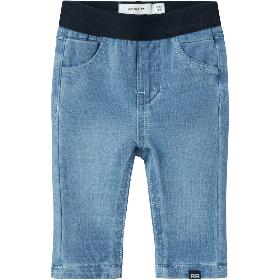 name it Light Dżinsy Nbmsilas Blue Denim