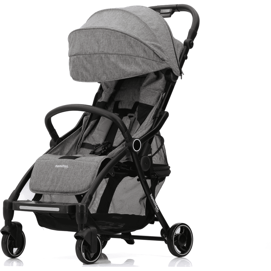 hamilton av yoop XL barnvagn i ljusgrå