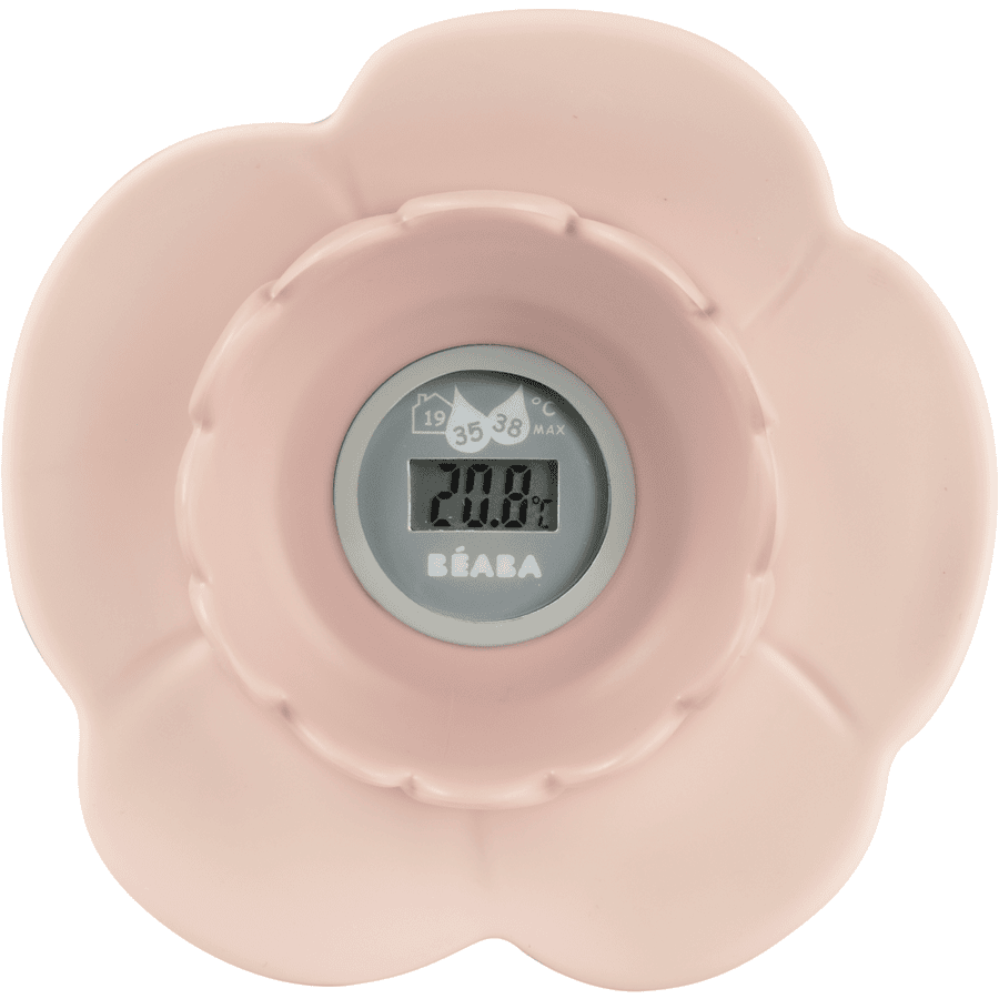 BEABA multifunksjonelt digitalt termometer Lotus, antikk rosa