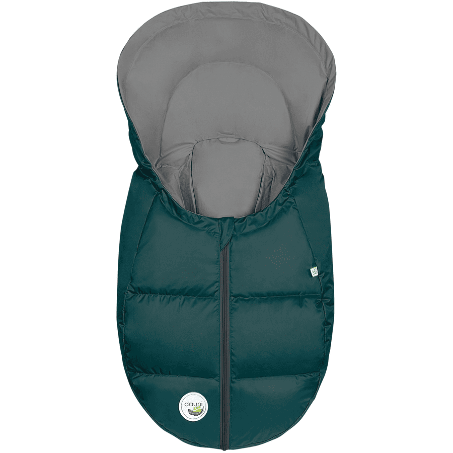 odenwälder Fußsäckchen BabyNest Dauni classic deep forest