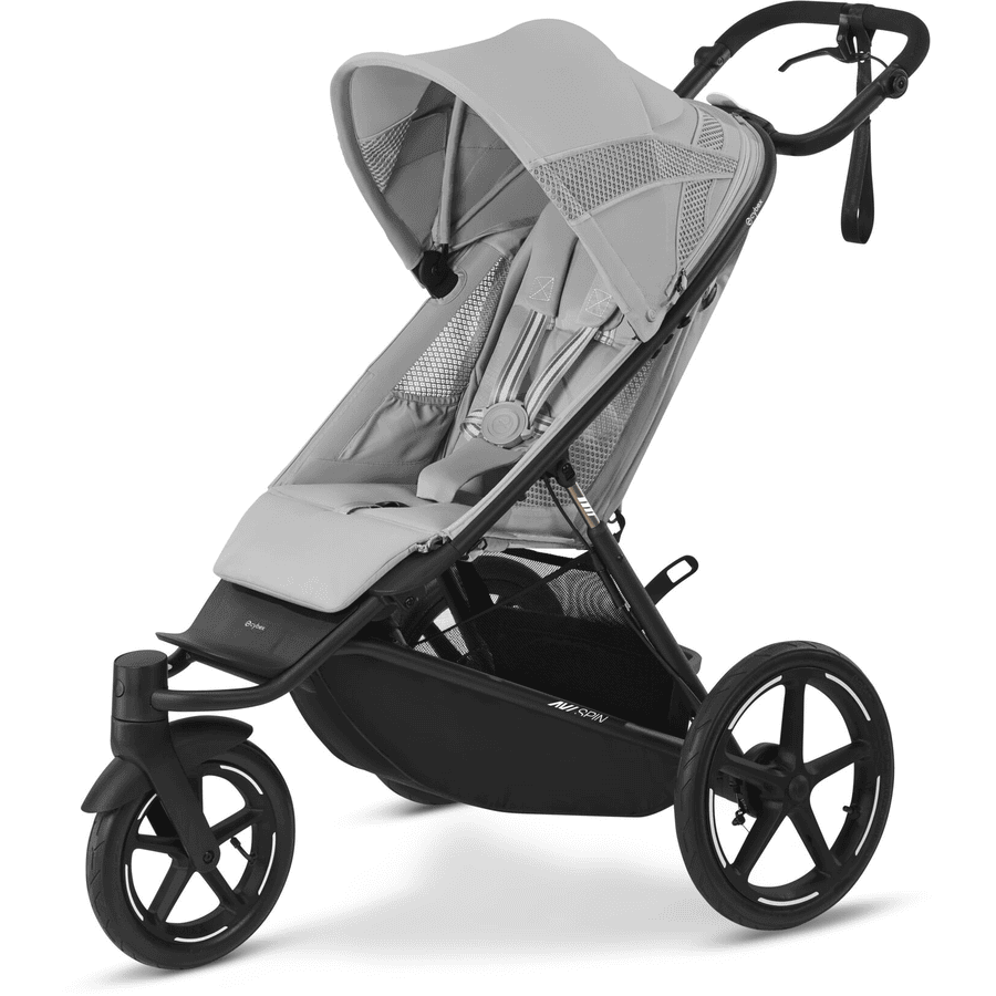 cybex GOLD Black Wózek dziecięcy AVI SPIN Fog Grey