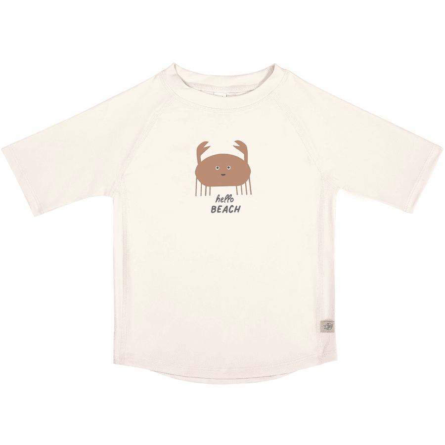 LÄSSIG UV-Kurzarm-Badeshirt Krebse weiß