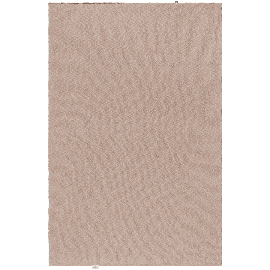 Noppies Decke für das Bettchen Melange knit 100x140 cm Oxford Tan