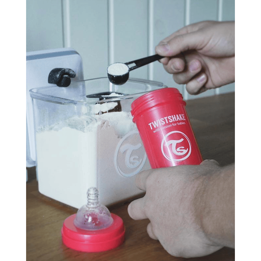 Twist shake Contenitore per latte in polvere in bianco NQ8317