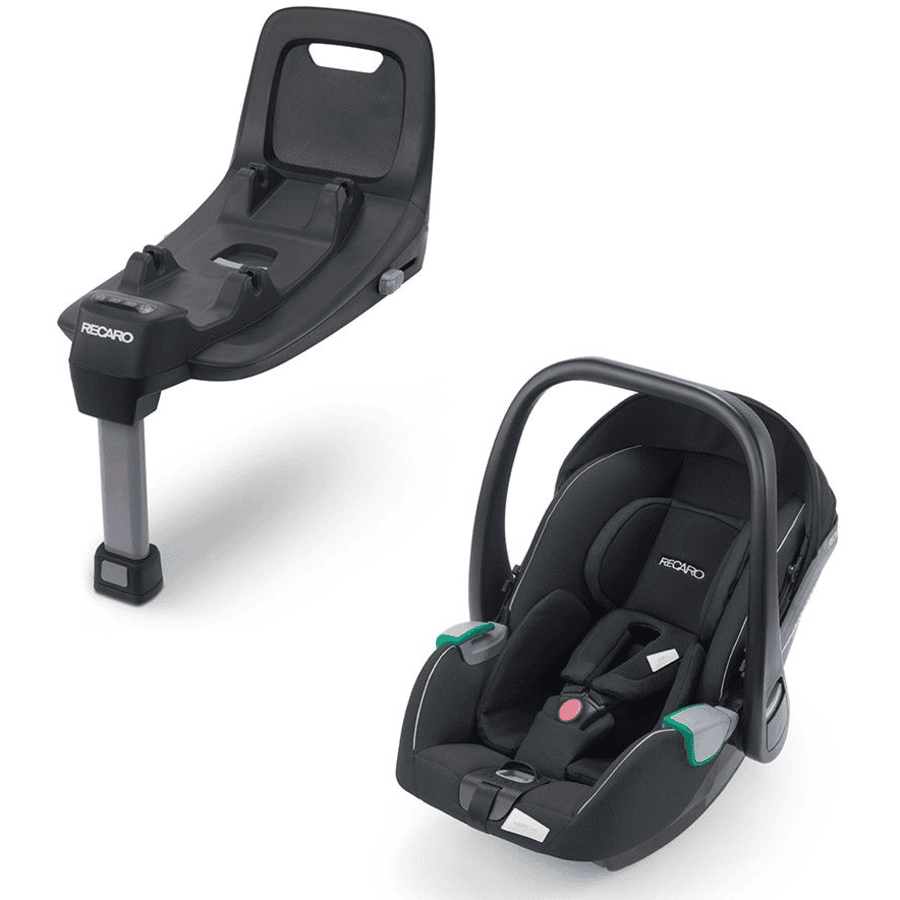 RECARO Babyschale Avan Prime Mat Black inklusive Base