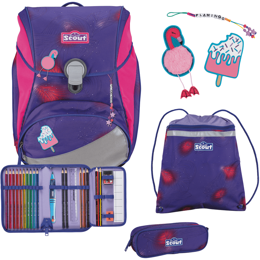 Scout Cartable d'école enfant Alpha Summer