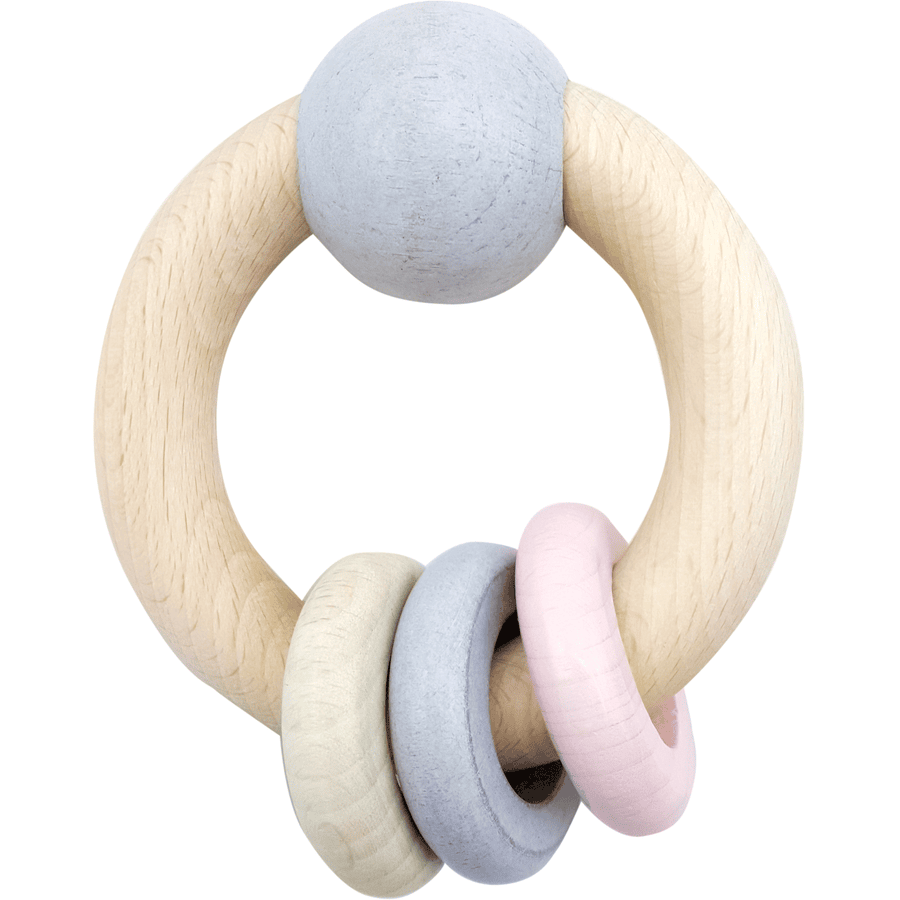 HESS Sonaglio rotondo Anelli e Palline,rosa
