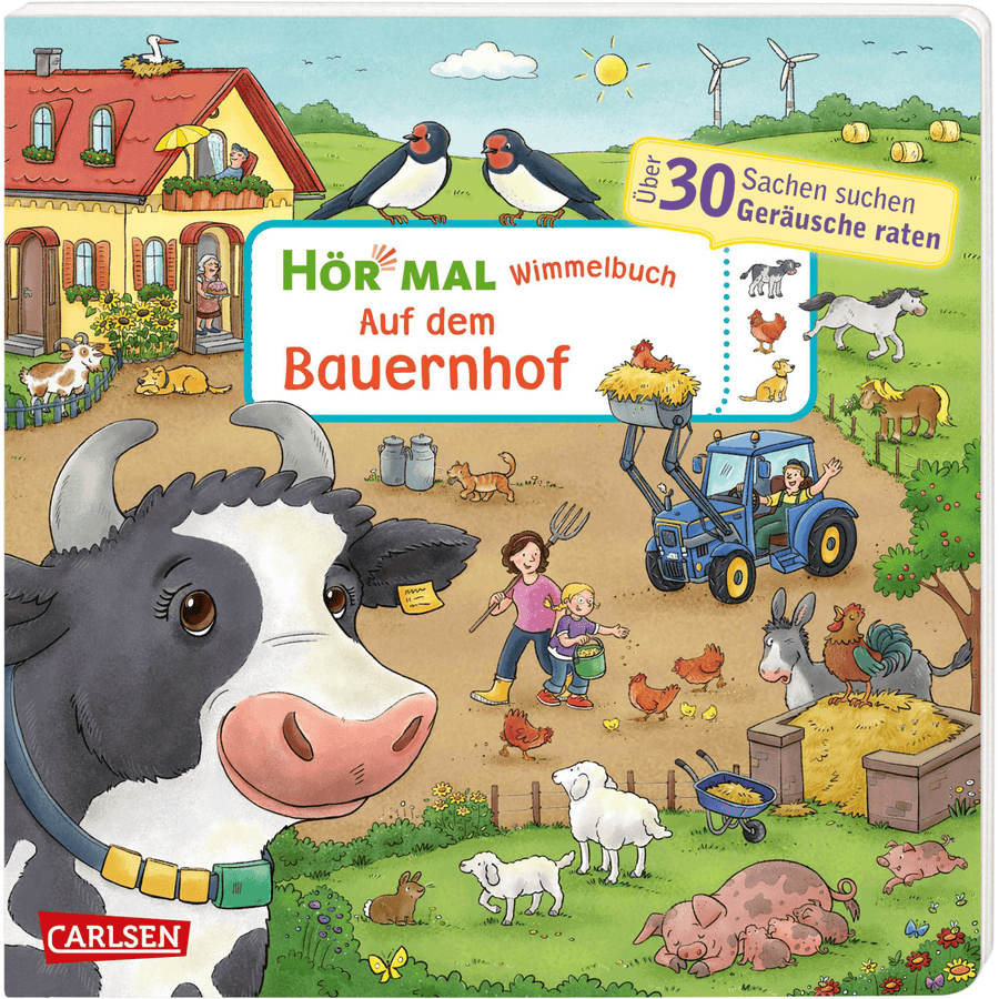 CARLSEN Hör mal (Soundbuch): Wimmelbuch: Auf dem Bauernhof