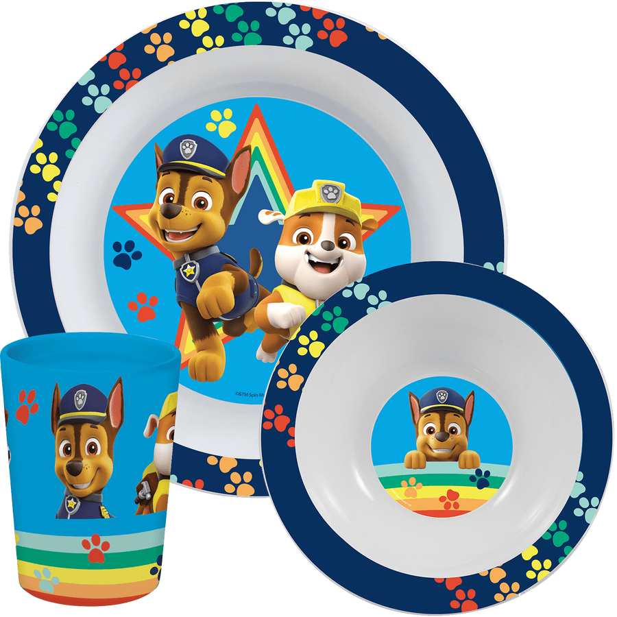 p:os Set colazione Paw Patrol, Boy, 3 pezzi