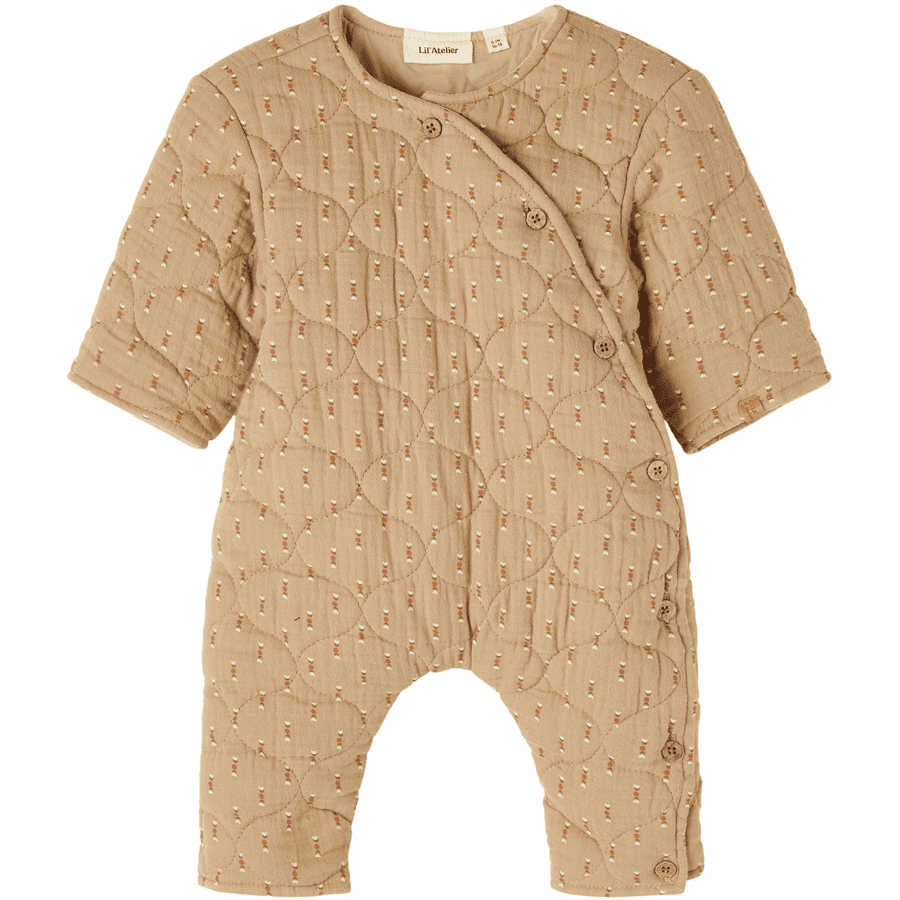 Lil'Atelier Combinaison enfant courtepointe Nbmdamir Travertine