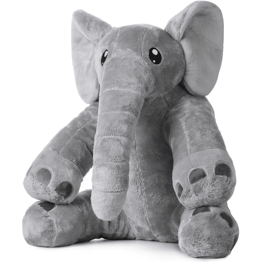 voor de helft Voorvoegsel boeket Corimori Pluche knuffel olifant Nuru XXL grijs | pinkorblue.be