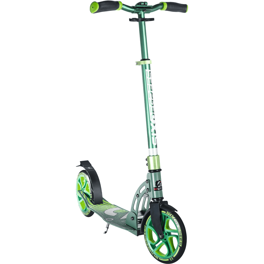 SIX DEGREES Aluminium Scoot er 205 mm grøn