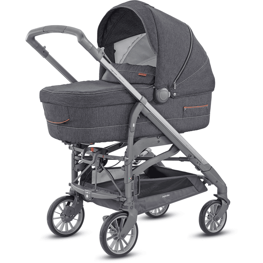 Inglesina Kombikinderwagen Trilogy Village Denim Gestell City Titanium