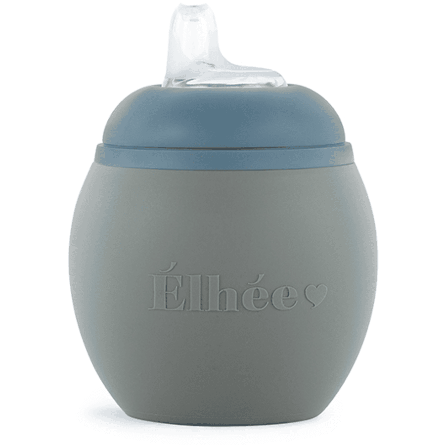 Élhée♡ Trinklernbecher 240ml, Kaki - Blue Grey