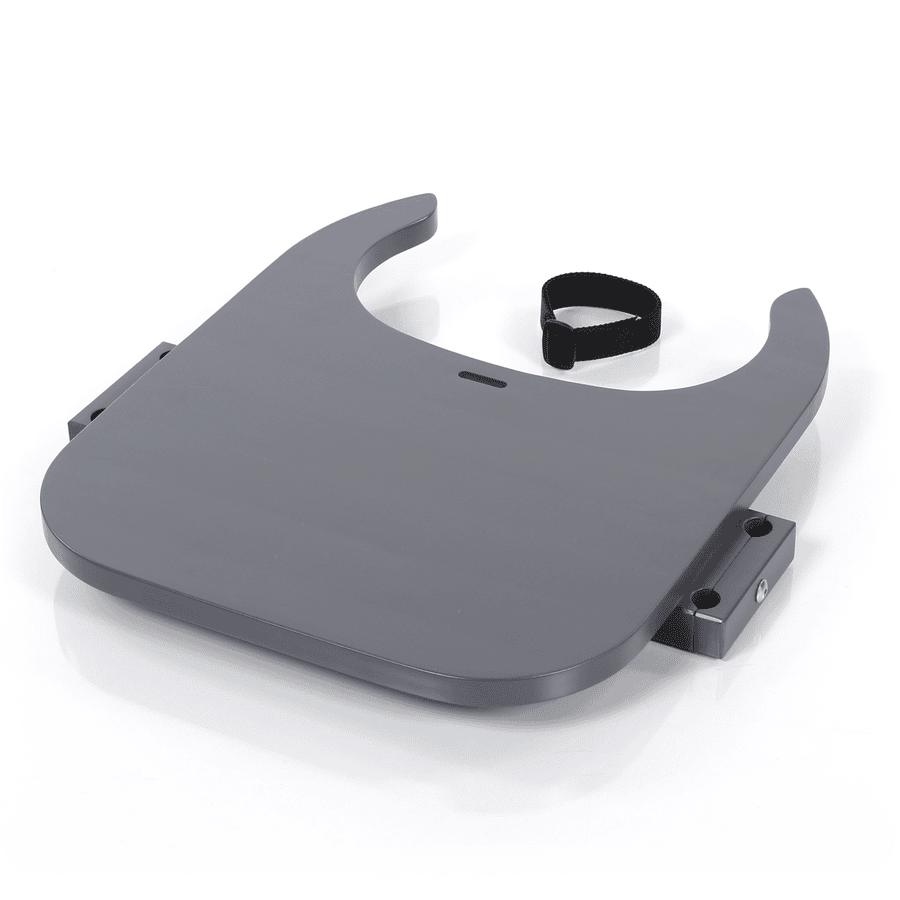 babybay ® Kit de conversión de trona de mesa adecuado para el modelo Original , Maxi, Comfort y Comfort Plus, pintado en gris pizarra