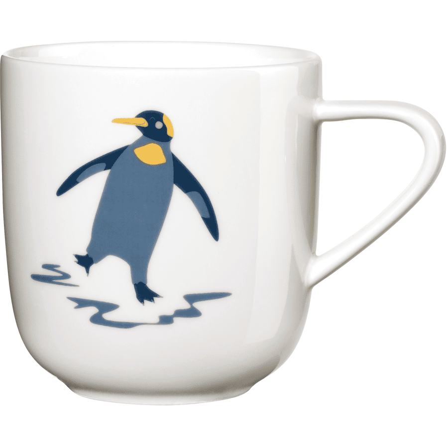 ASA Selection Mug Penguin Pepe vit glansig 