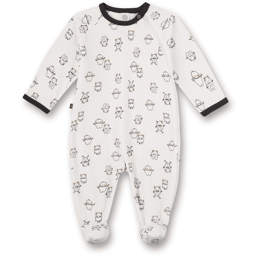 Sanetta Combinaison enfant monstre all-over offwhite 