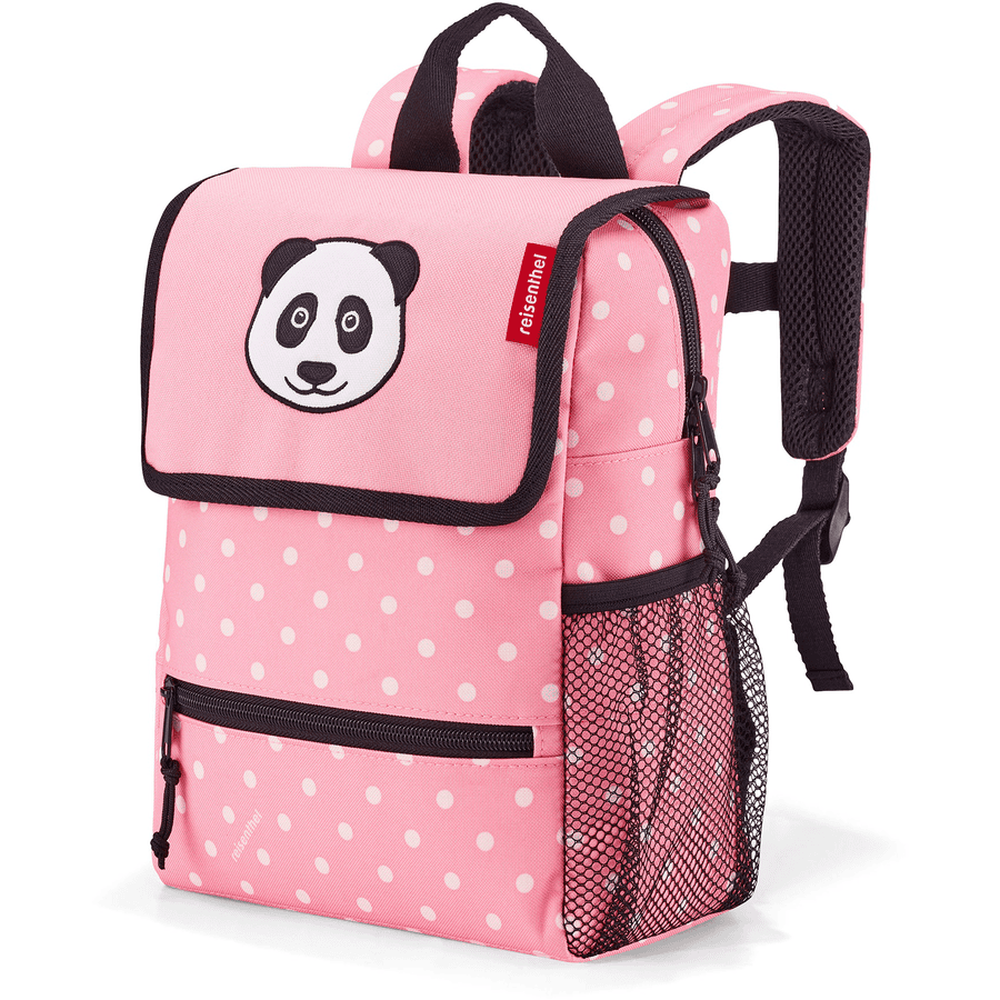 reisenthel ® backpack barn panda prickar rosa