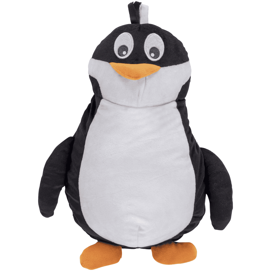 fashy ® Warmwaterkruik 0,8L met deksel, pinguïn
