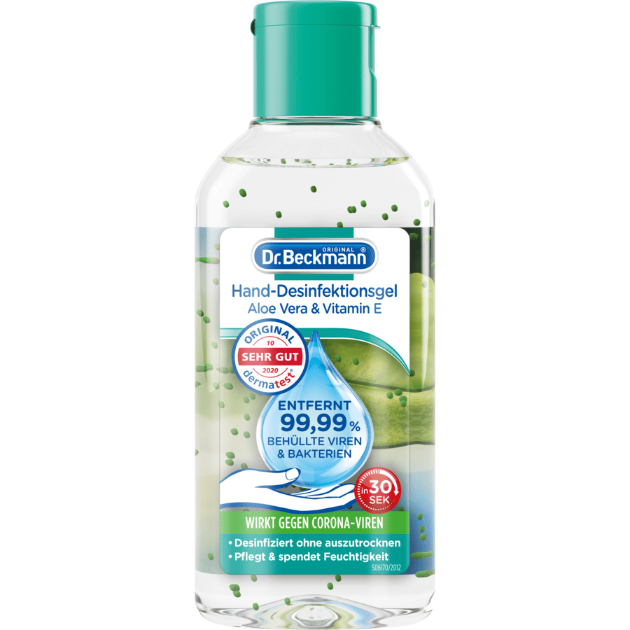 Dr. Beckmann Hand-Desinfektionsgel Aloe Vera & Vitamin E, 60ml