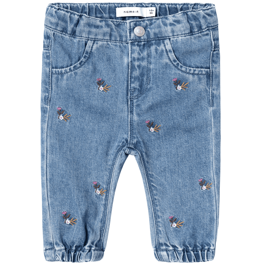 name it Jeans façonnés Nbfrose Medium Blue Denim