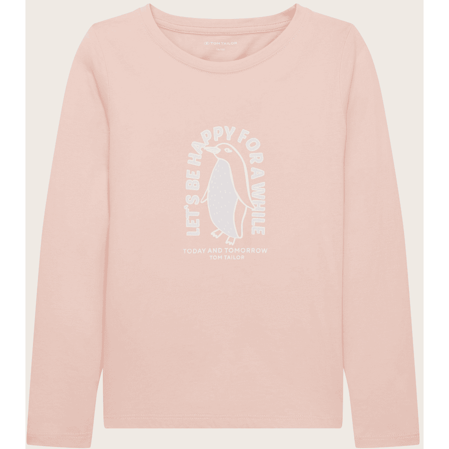 TOM TAILOR Maglia a maniche lunghe, Twinkle pink