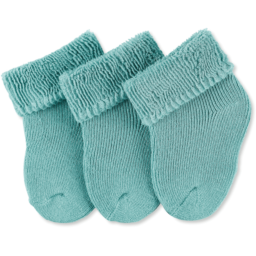 Sterntaler first socks 3-pack ljusgrönt 