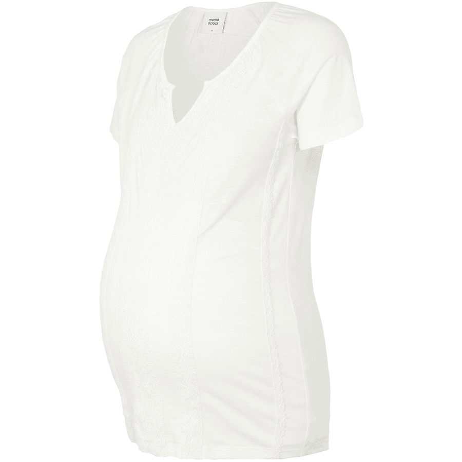 mamma  licious Maternity Shirt MLSABRINE Snow White 